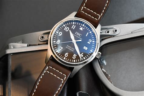 iwc mark xvi replica review|mark xviii pilot watch review.